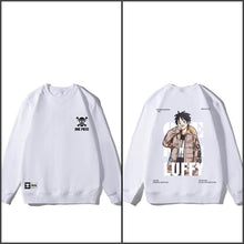 Load image into Gallery viewer, Luffy and Boa Hancock Graphic Sweatshirt

