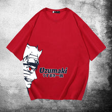 Load image into Gallery viewer, Naruto Uzumaki Side Face T-Shirt
