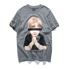 Load image into Gallery viewer, Kid Praying for Peace Summer T-shirt
