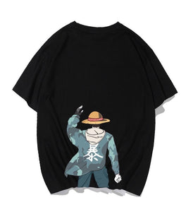 One Piece Monkey D. Luffy’s Waving Hands T-Shirt
