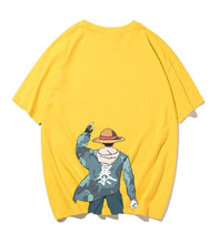 Load image into Gallery viewer, One Piece Monkey D. Luffy’s Waving Hands T-Shirt

