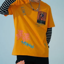 Load image into Gallery viewer, Naruto Uzumaki Graffiti Printing T-Shirt
