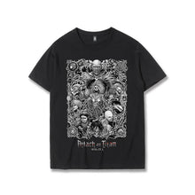 Load image into Gallery viewer, Attack on Titan Nine Titans Graphic T-shirt
