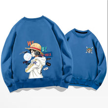 Load image into Gallery viewer, One Piece Cool Luffy Back Graphic Sweatshirt
