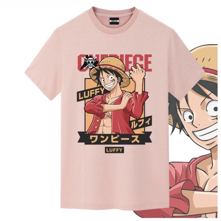 One Piece Straw Hat Crew Characters T-Shirt