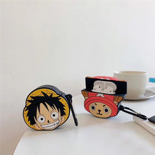 Load image into Gallery viewer, One Piece Luffy and Chopper Shape AirPods Case
