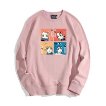 Load image into Gallery viewer, Demon Slayer Characters Square Graphic Sweatshirt
