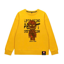 Load image into Gallery viewer, Attack on Titan Cute Giant Graphic Sweatshirt
