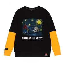 Load image into Gallery viewer, One Piece Monkey D Luffy Comics Graphic Sweatshirt
