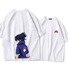 Load image into Gallery viewer, Naruto Sasuke Uchiha Back Graphic T-Shirt
