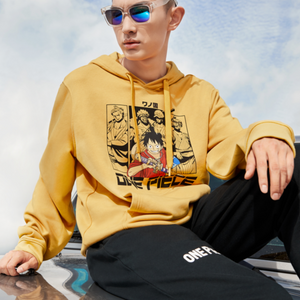 One Piece Classical Yellow Hoodie
