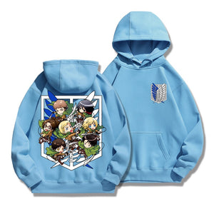 Attack on Titan Characters Collection Hoodie