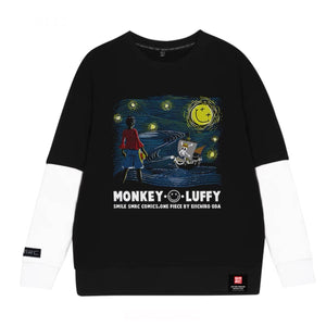 One Piece Monkey D Luffy Comics Graphic Sweatshirt