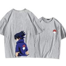 Load image into Gallery viewer, Naruto Sasuke Uchiha Back Graphic T-Shirt
