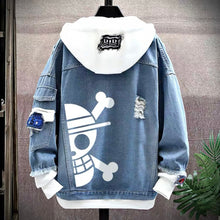 Load image into Gallery viewer, One Piece Street Fashion Style Back Graphic Jacket
