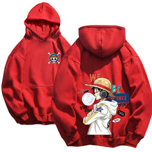 Load image into Gallery viewer, One Piece Cool Luffy Back Graphic Hoodie
