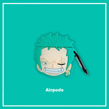 Load image into Gallery viewer, One Piece Zoro 3D AirPods Case
