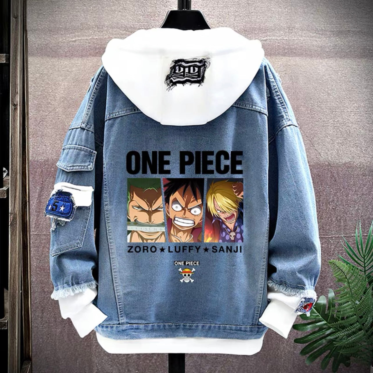 One Piece Street Fashion Style Back Graphic Jacket – Tag Breaker