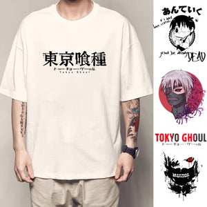 Tokyo Ghoul Theme Series Pattern T-Shirt