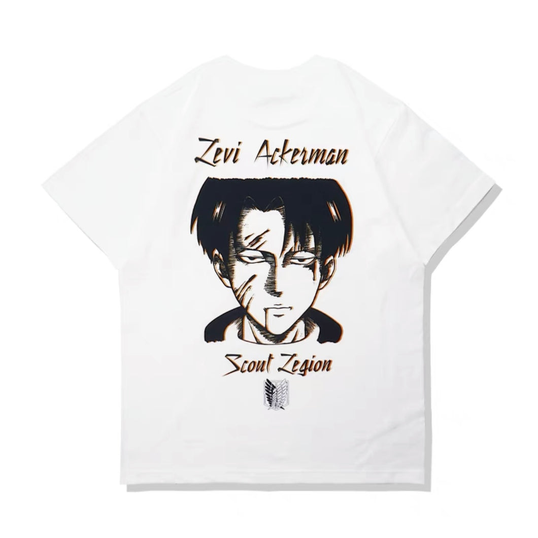 Attack on Titan Levi Ackerman Back Graphic T-Shirt