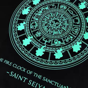 Saint Seiya Fire Clock T-Shirt
