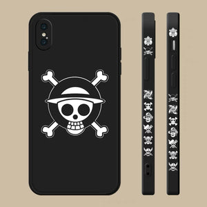 One Piece Logo Black iPhone Case