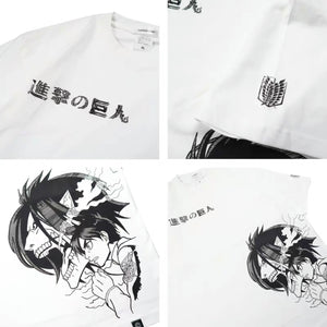Attack on Titan Side Giants Graphic T-Shirt