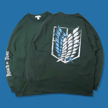 Load image into Gallery viewer, Attack on Titan Scouting Legion Green T-Shirt
