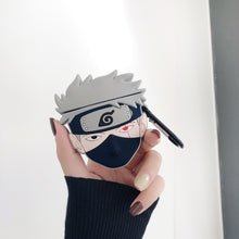 Load image into Gallery viewer, Naruto Shippuden Kakashi 3D AirPods Case
