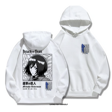 Load image into Gallery viewer, Attack on Titan Characters Graphic Hoodie
