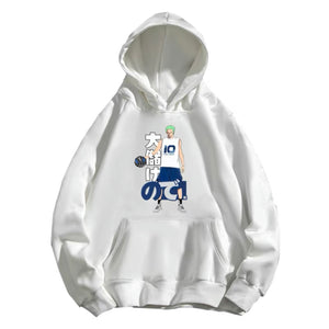 One Piece Zoro with Basketball Graphic Hoodie