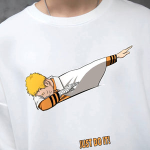 Naruto Characters with Kuso Gesture Sweatshirt