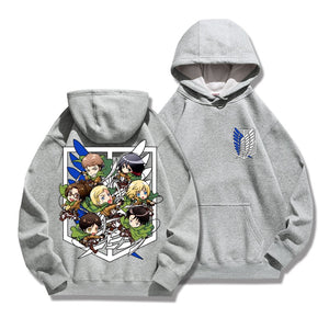 Attack on Titan Characters Collection Hoodie