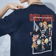 Load image into Gallery viewer, One Piece Straw Hat Crew All Members Graphic T-Shirt
