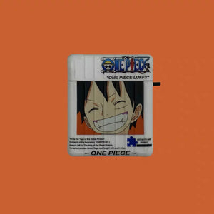 One Piece Theme Square AirPods Case