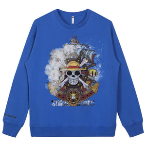 One Piece Exquisite Skull Printing Sweatshirt