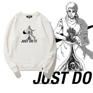 Naruto Kuso Uchiha Obito Just Do It Graphic Sweatshirt