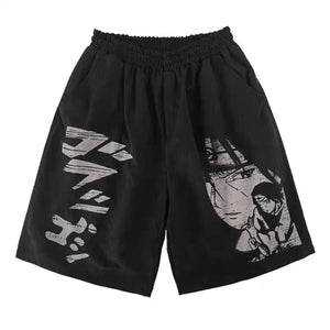 Naruto Sasuke Uchiha Printing Shorts