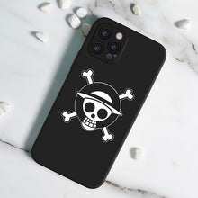 Load image into Gallery viewer, One Piece Logo Black iPhone Case
