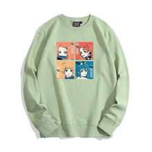 Load image into Gallery viewer, Demon Slayer Characters Square Graphic Sweatshirt
