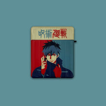 Load image into Gallery viewer, Jujutsu Kaisen Theme Square AirPods Case
