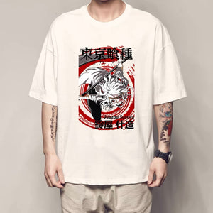 Tokyo Ghoul Theme Series Pattern T-Shirt